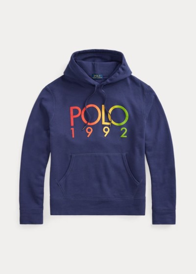 Sudaderas Con Capucha Polo Ralph Lauren Hombre Azul Marino - Polo 1992 Fleece - OMIFN0325